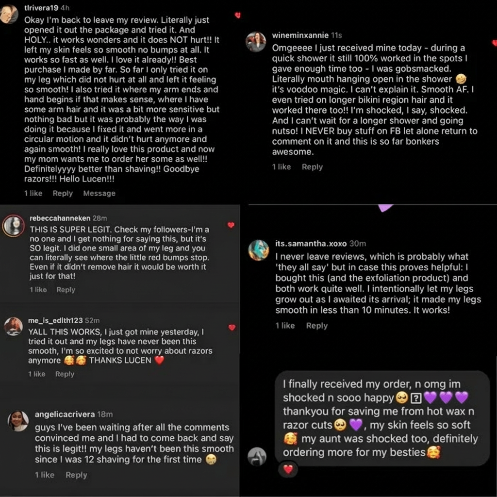 Lucen Crystal Hair Eraser