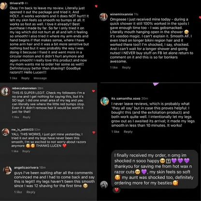 Lucen Crystal Hair Eraser